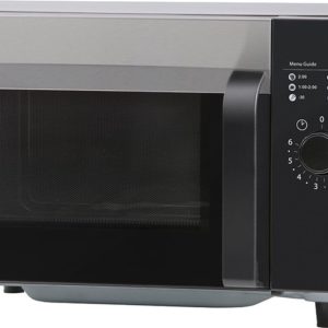 Microwave, RMS Series, Low Volume 1000 Watts, .8 Cubic Ft., Dial Control, 1 power levels, 120V/60 hz/15 A Single, NEMA 5-15, DIMS: 12-1/4" H X" x 20" W x 16-1/2" D, Stainless Steel Wrap Exterior