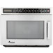 Microwave, HDC Series Heavy Volume 2100 Watts, .6 Cubic Ft., 11 power levels, 208-240V/60 hz/20 A Single, NEMA 6-20, DIMS: 13-1/2" H X" x 16-1/2" W x 21-5/8" D, Stainless Steel Exterior