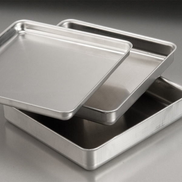 Pan, 8"X2" Square Deep Dish Hard Coat Anodized Pan