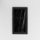 Board SERV BOARD, MEL, BLK W/ BLK MARBLE, 14-1/2" L