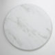 Board, SERV BOARD, MEL, RD, WT MARBLE, 21-1/2"DIA  X 1-1/8"H