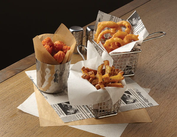 Paper, 10"X10" NATURAL fRY PAPER