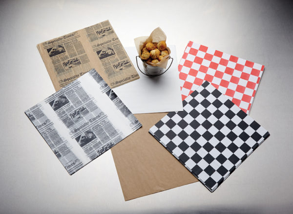 Paper, 16"X16" WHITE FLAT WAXED PAPER (1000/PK)