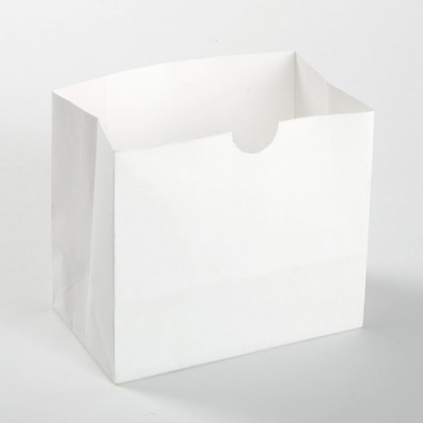 Bag, MINI SNACK BAG, WHITE, 3-3/4" H, PACK OF 250